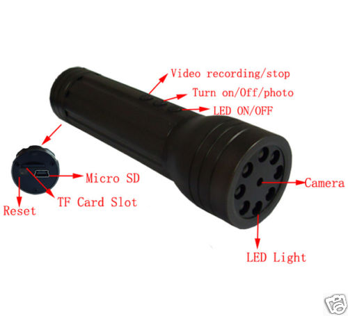 Spy Torch Camera 